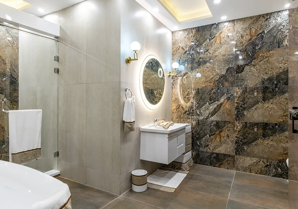 Bathroom project photo by Imagine Construction