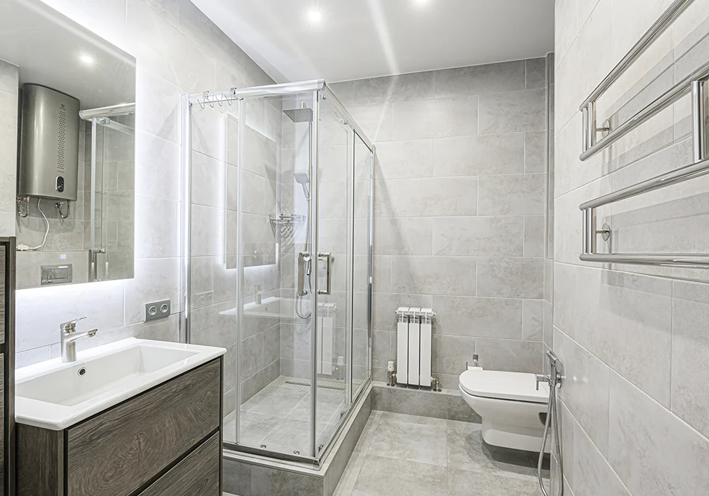 Bathroom project photo by Imagine Construction